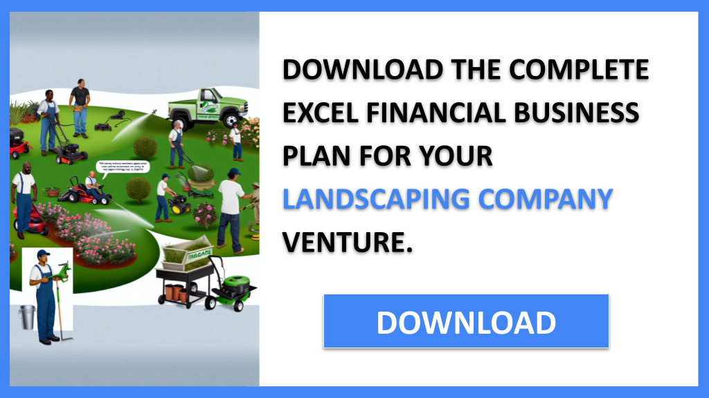 Business Plan Example for Landscaping Company - Landscaping Company Financial Plan- CTA2