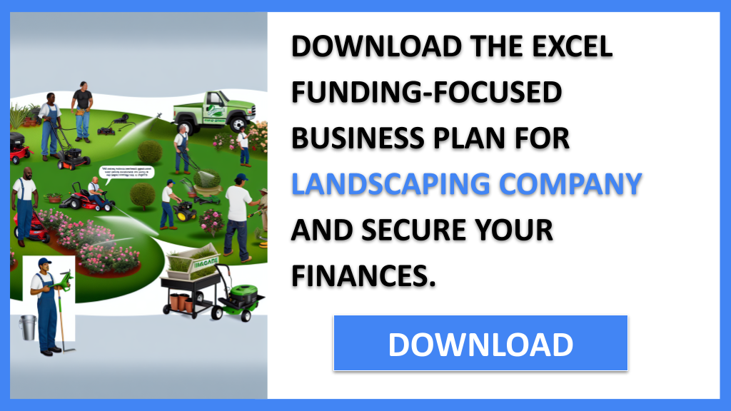 Business Plan Example for Landscaping Company - Landscaping Company Funding Options- CTA2