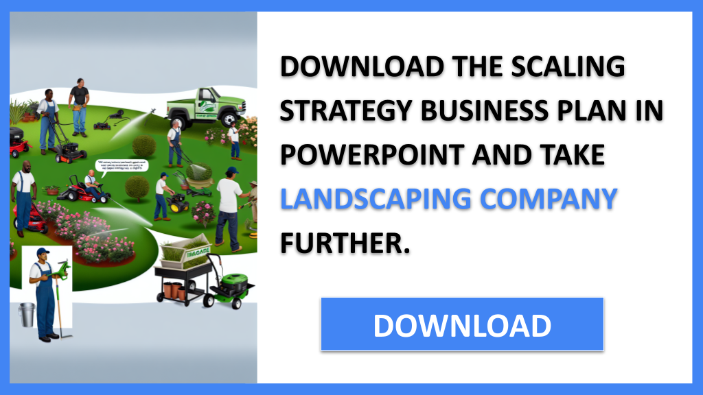 Business Plan Example for Landscaping Company - Landscaping Company Growth Strategy- CTA2