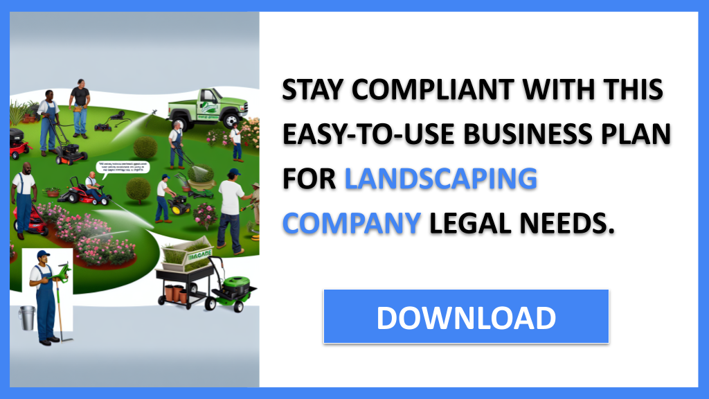 Business Plan Example for Landscaping Company - Landscaping Company Legal Considerations- CTA3