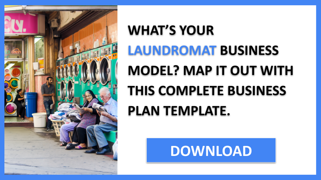 Business Plan Example for Laundromat - Laundromat Business Model Canvas- CTA1