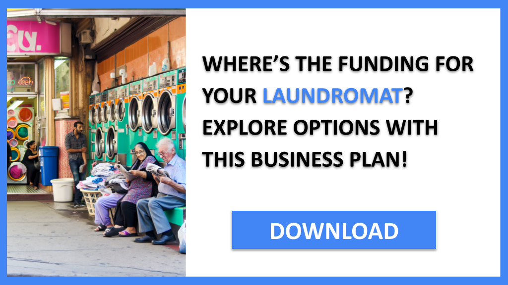 Business Plan Example for Laundromat - Laundromat Funding Options- CTA1