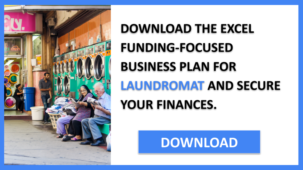 Business Plan Example for Laundromat - Laundromat Funding Options- CTA2