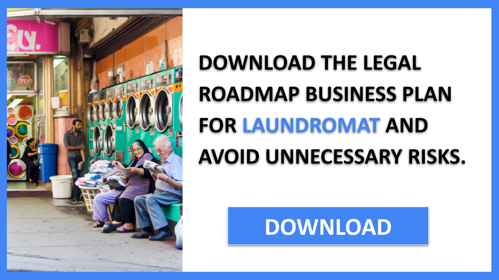 Business Plan Example for Laundromat - Laundromat Legal Considerations- CTA2