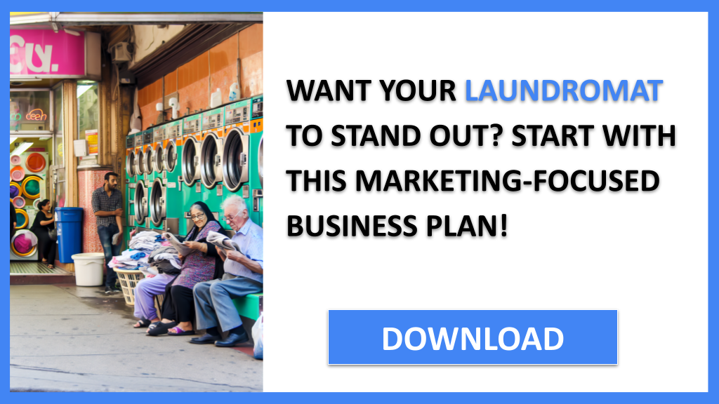 Business Plan Example for Laundromat - Laundromat Marketing Plan- CTA1