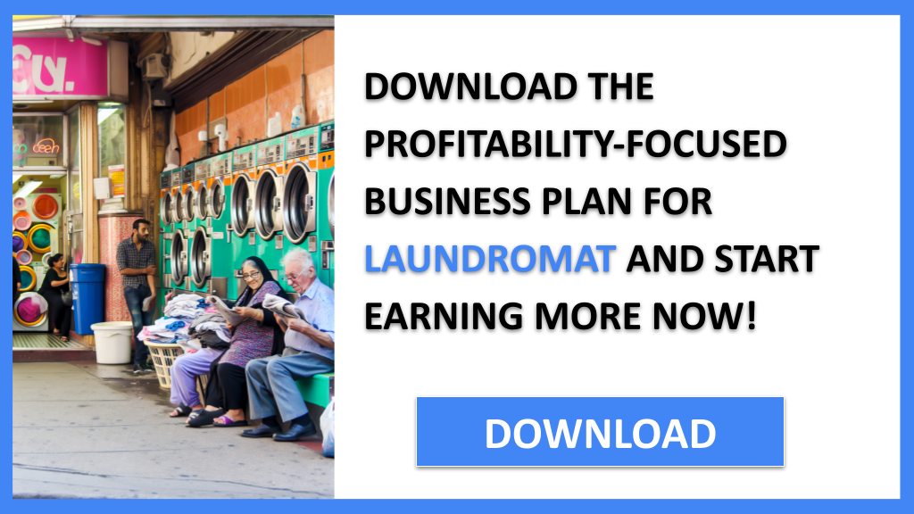 Business Plan Example for Laundromat - Laundromat Profitability- CTA3
