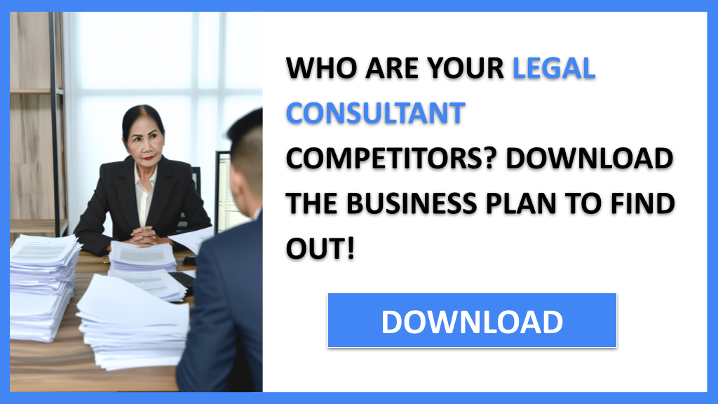 Business Plan Example for Legal Consultant - Legal Consultant Competition Study- CTA1