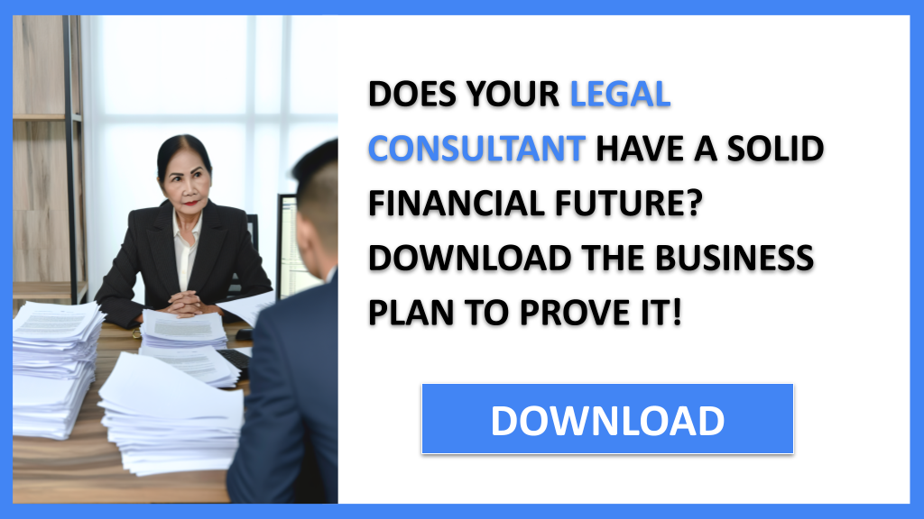 Business Plan Example for Legal Consultant - Legal Consultant Financial Plan- CTA1