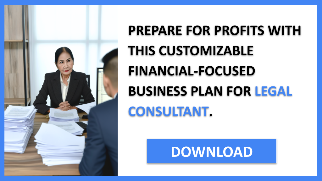 Business Plan Example for Legal Consultant - Legal Consultant Financial Plan- CTA3