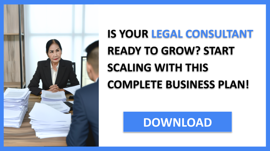 Business Plan Example for Legal Consultant - Legal Consultant Growth Strategy- CTA1