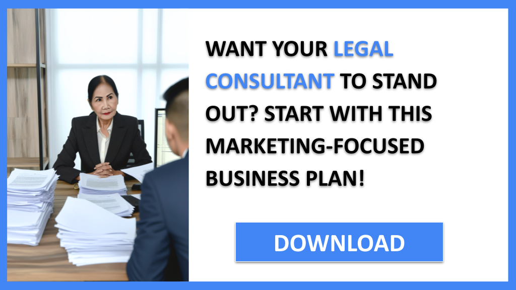 Business Plan Example for Legal Consultant - Legal Consultant Marketing Plan- CTA1