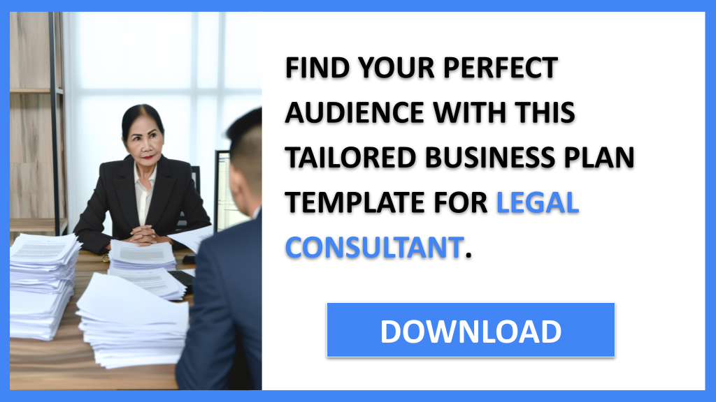 Business Plan Example for Legal Consultant - Legal Consultant Customer Segments- CTA2
