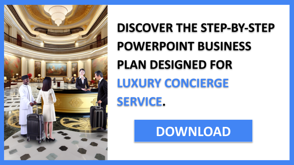 Business Plan Example for Luxury Concierge Service - Luxury Concierge Service Business Plan- CTA2