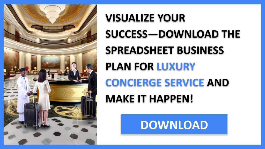Business Plan Example for Luxury Concierge Service - Luxury Concierge Service Business Plan- CTA3