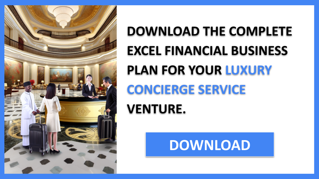 Business Plan Example for Luxury Concierge Service - Luxury Concierge Service Financial Plan- CTA2