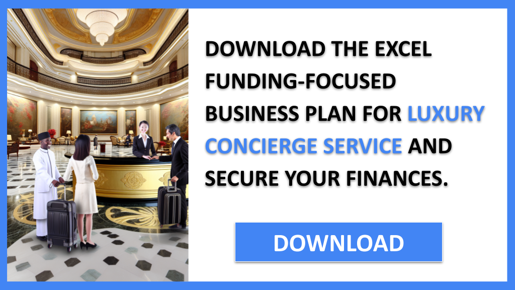Business Plan Example for Luxury Concierge Service - Luxury Concierge Service Funding Options- CTA2