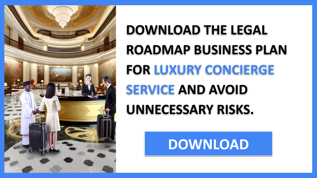 Business Plan Example for Luxury Concierge Service - Luxury Concierge Service Legal Considerations- CTA2