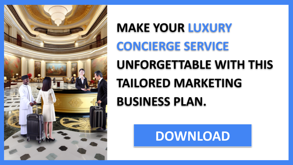 Business Plan Example for Luxury Concierge Service - Luxury Concierge Service Marketing Plan- CTA3