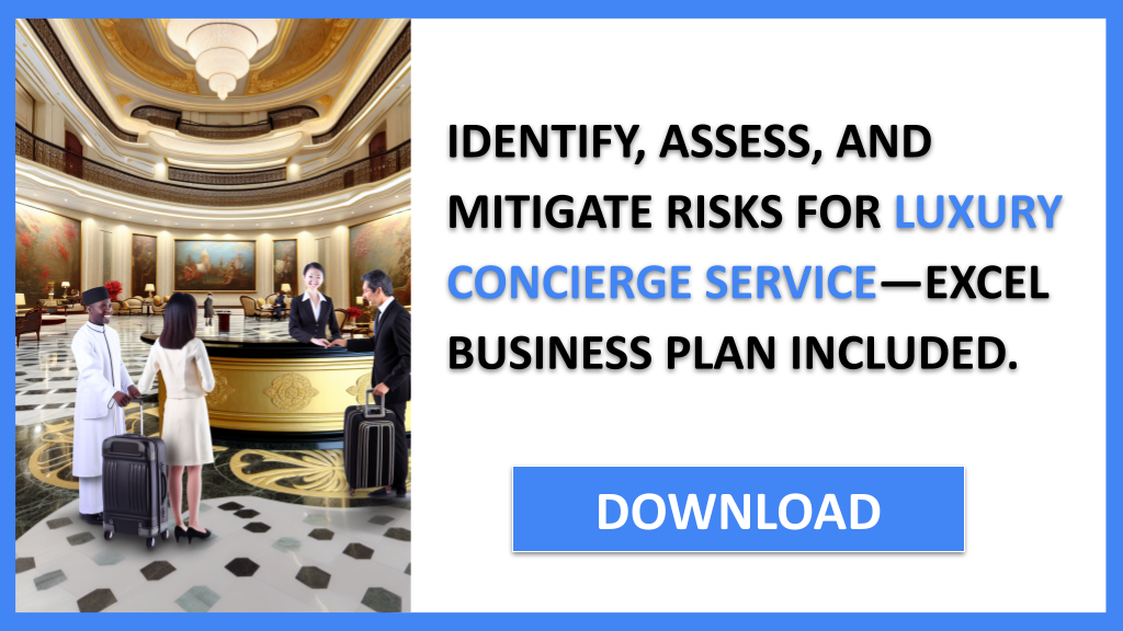 Business Plan Example for Luxury Concierge Service - Luxury Concierge Service Risk Management- CTA2