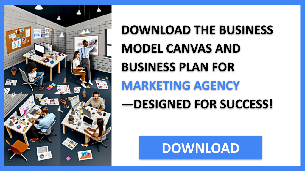 Business Plan Example for Marketing Agency - Marketing Agency Business Model Canvas- CTA2