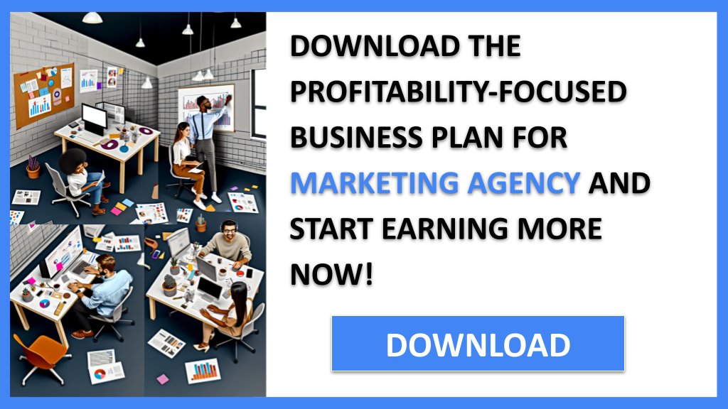 Business Plan Example for Marketing Agency - Marketing Agency Profitability- CTA3