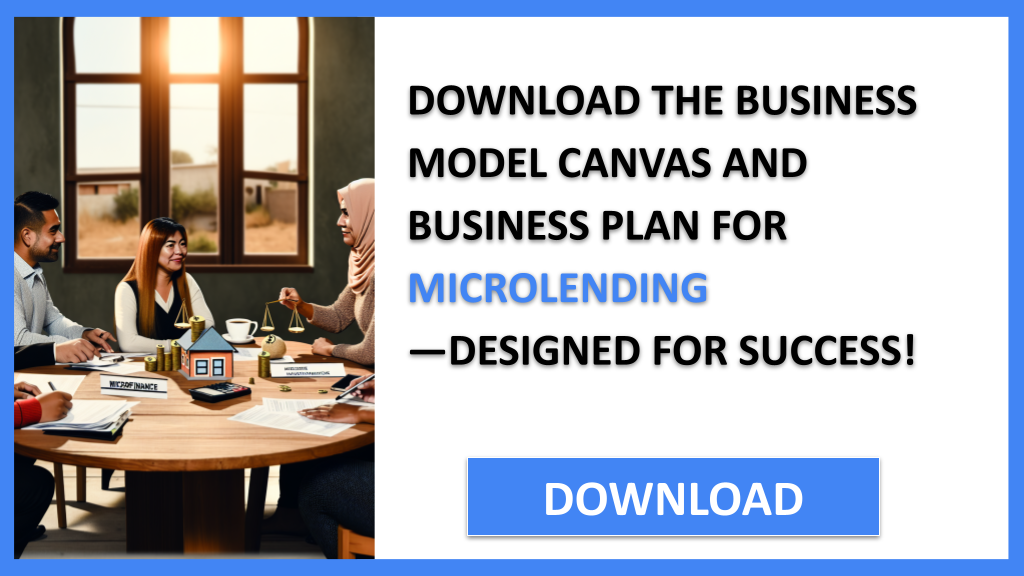 Business Plan Example for Microlending - Microlending Business Model Canvas- CTA2