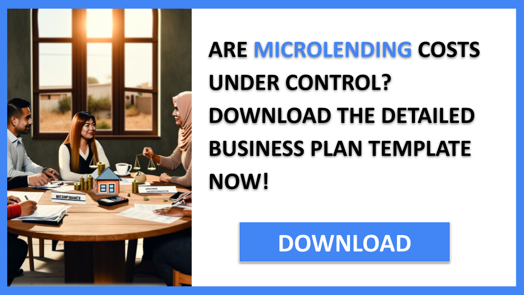 Business Plan Example for Microlending - Microlending Costs- CTA1