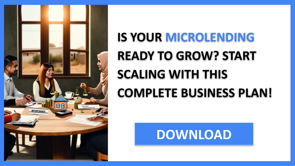 Business Plan Example for Microlending - Microlending Growth Strategy- CTA1