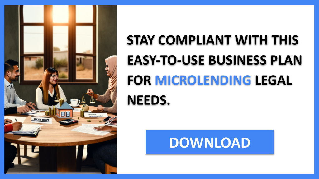 Business Plan Example for Microlending - Microlending Legal Considerations- CTA3