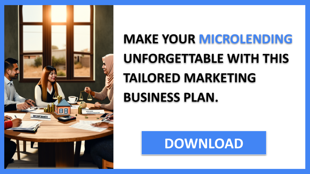 Business Plan Example for Microlending - Microlending Marketing Plan- CTA3