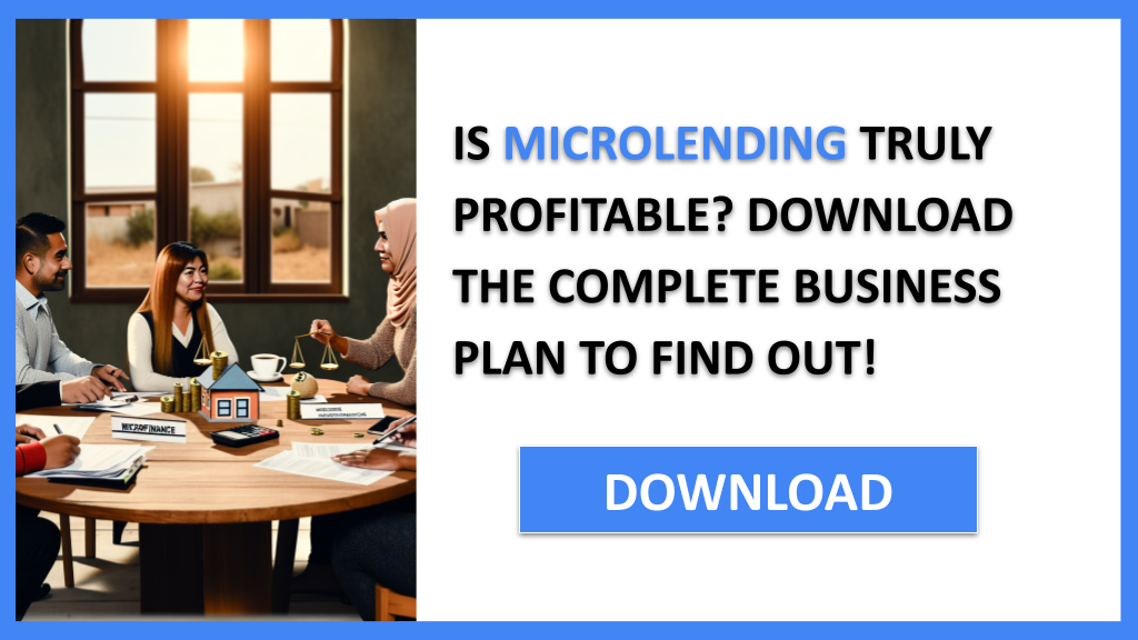Business Plan Example for Microlending - Microlending Profitability- CTA1