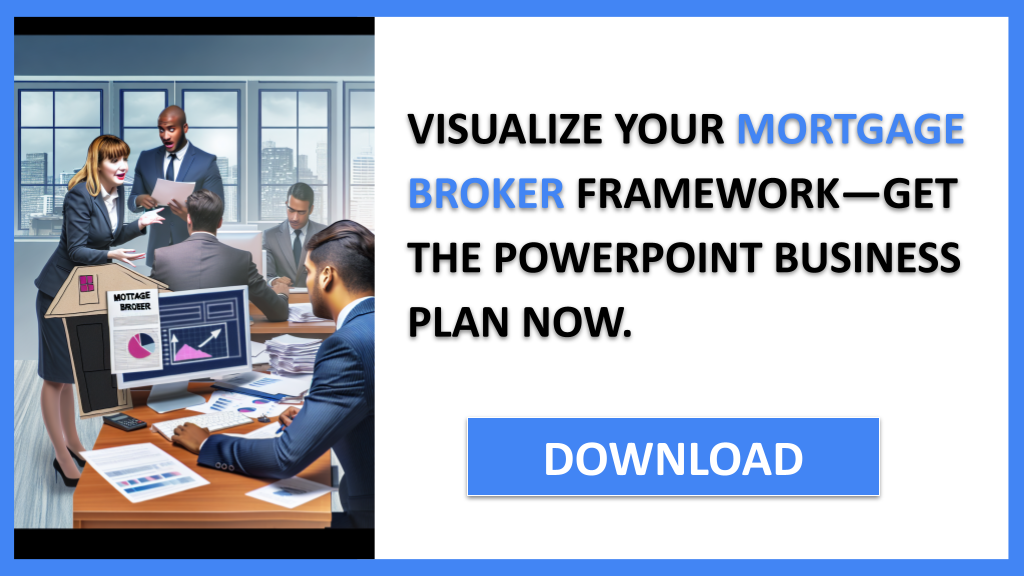 Business Plan Example for Mortgage Broker - Mortgage Broker Business Model Canvas- CTA3