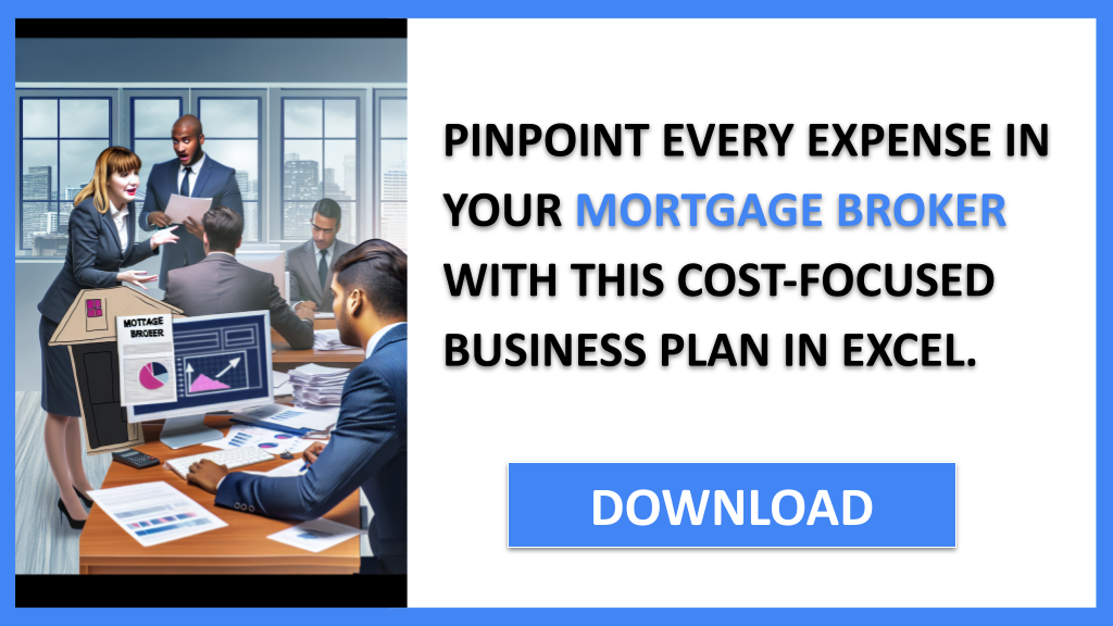 Business Plan Example for Mortgage Broker - Mortgage Broker Costs- CTA2