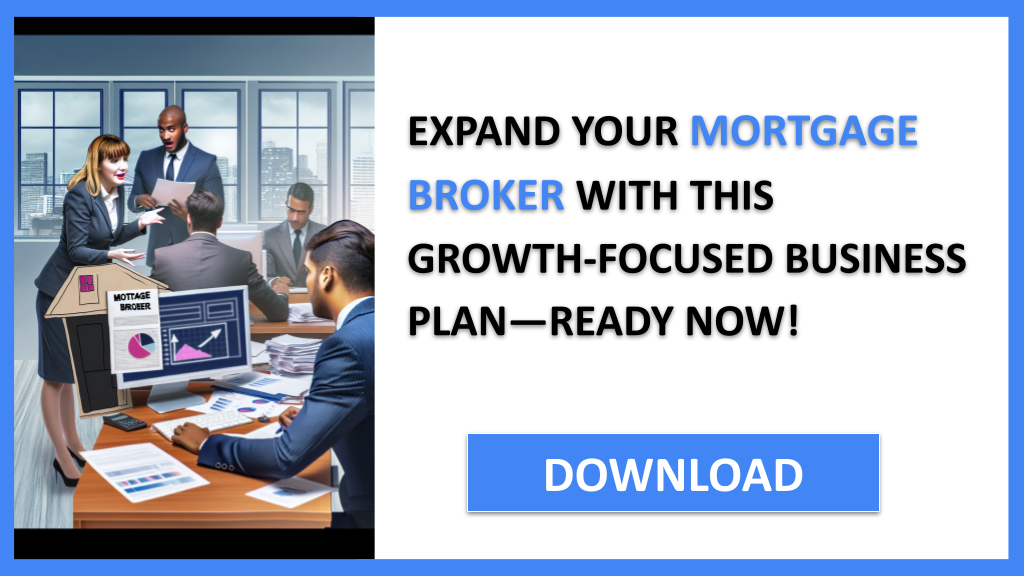 Business Plan Example for Mortgage Broker - Mortgage Broker Growth Strategy- CTA3