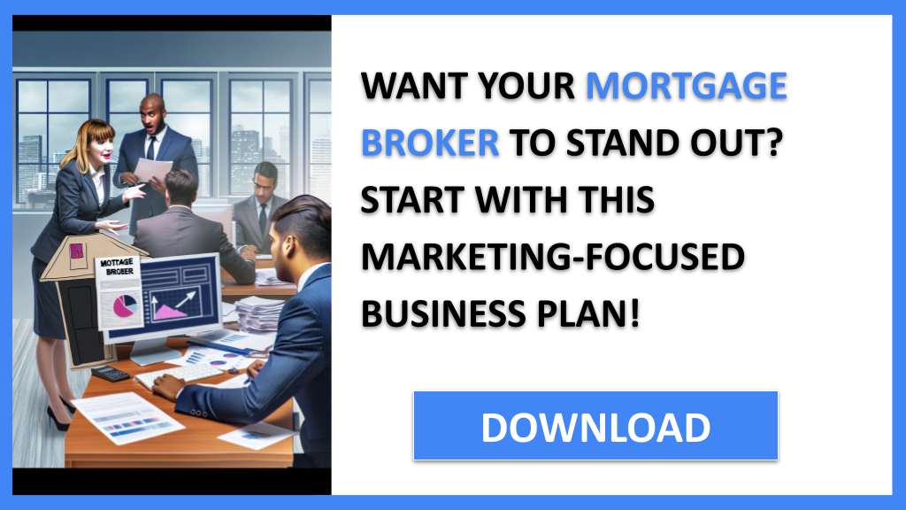 Business Plan Example for Mortgage Broker - Mortgage Broker Marketing Plan- CTA1