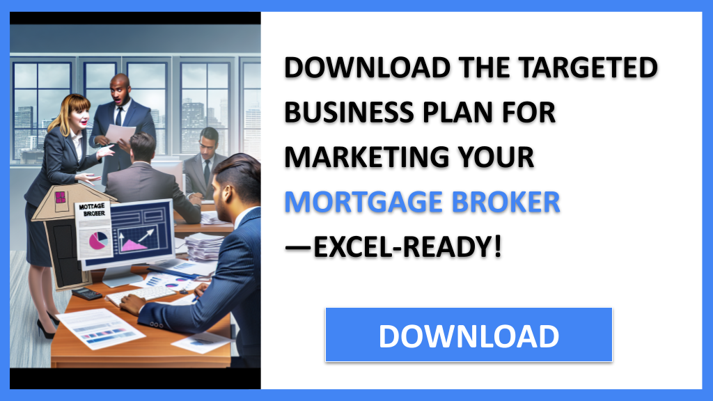 Business Plan Example for Mortgage Broker - Mortgage Broker Marketing Plan- CTA2