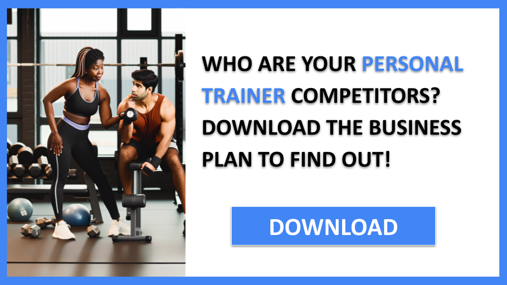 Business Plan Example for Personal Trainer - Personal Trainer Competition Study- CTA1