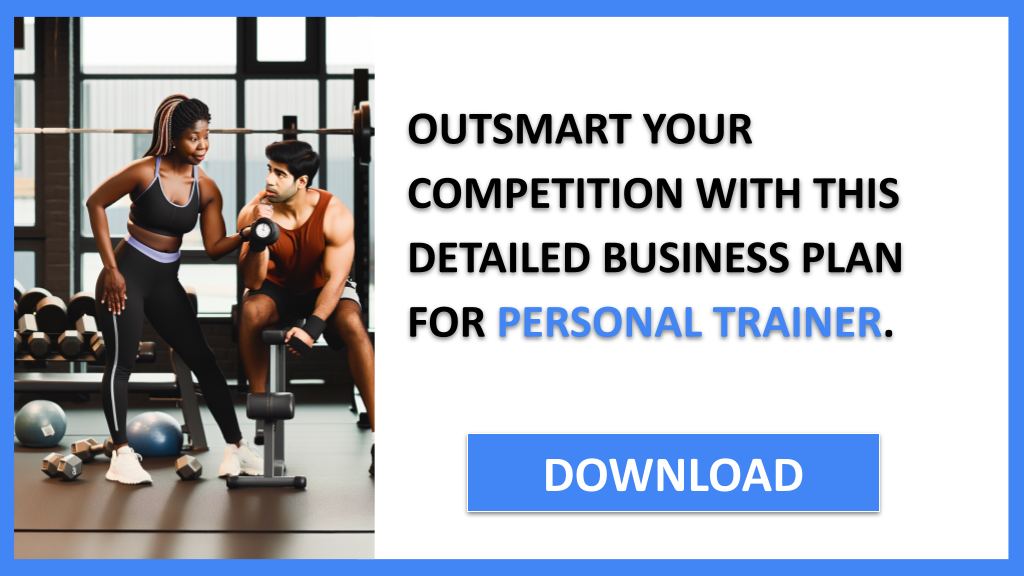 Business Plan Example for Personal Trainer - Personal Trainer Competition Study- CTA3