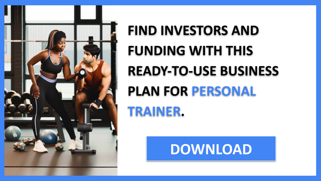 Business Plan Example for Personal Trainer - Personal Trainer Funding Options- CTA3