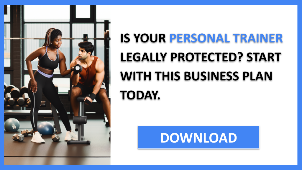Business Plan Example for Personal Trainer - Personal Trainer Legal Considerations- CTA1