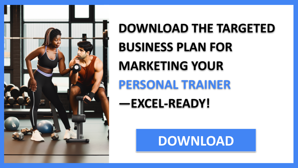 Business Plan Example for Personal Trainer - Personal Trainer Marketing Plan- CTA2