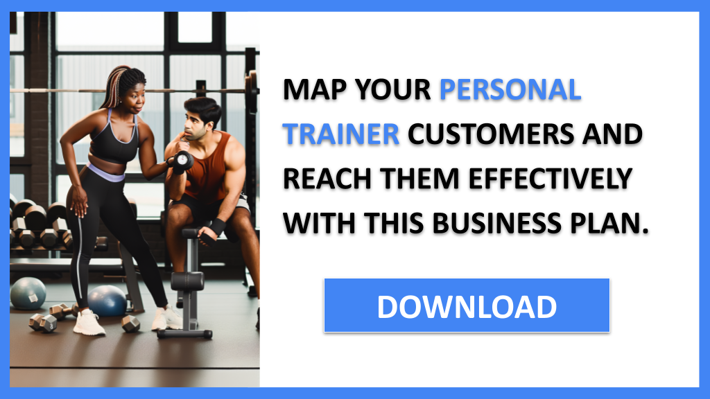 Business Plan Example for Personal Trainer - Personal Trainer Customer Segments- CTA3