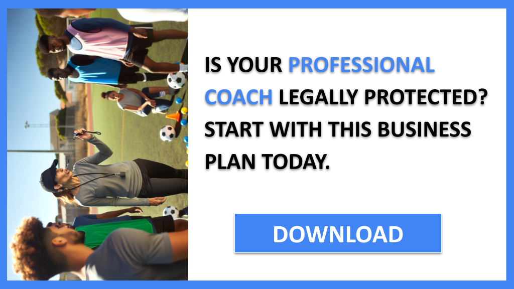 Business Plan Example for Professional Coach - Professional Coach Legal Considerations- CTA1