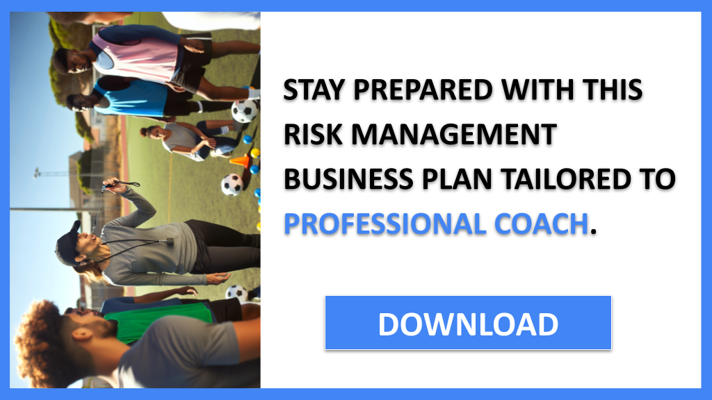 Business Plan Example for Professional Coach - Professional Coach Risk Management- CTA3