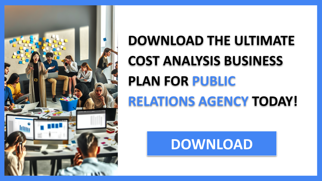 Business Plan Example for Public Relations Agency - Public Relations Agency Costs- CTA3