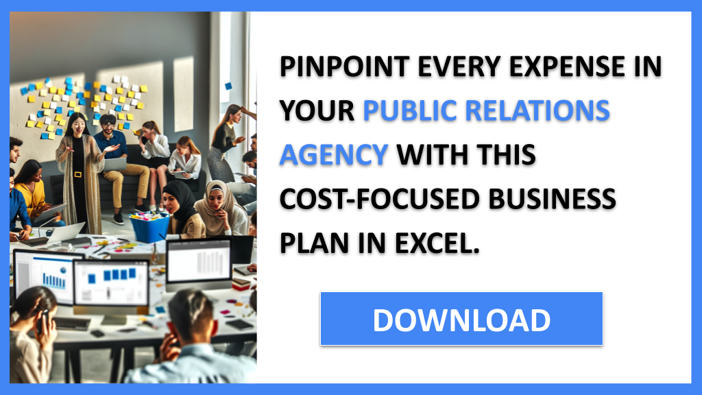 Business Plan Example for Public Relations Agency - Public Relations Agency Costs- CTA2