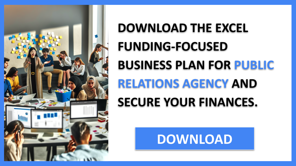 Business Plan Example for Public Relations Agency - Public Relations Agency Funding Options- CTA2