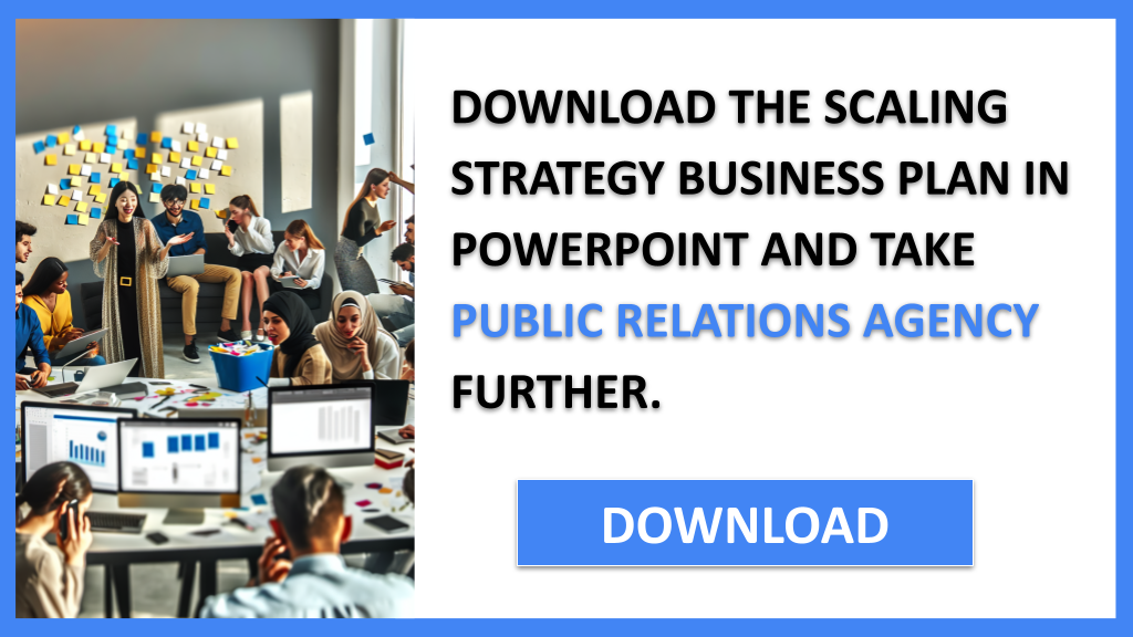 Business Plan Example for Public Relations Agency - Public Relations Agency Growth Strategy- CTA2