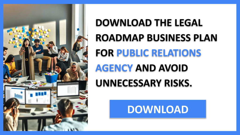 Business Plan Example for Public Relations Agency - Public Relations Agency Legal Considerations- CTA2