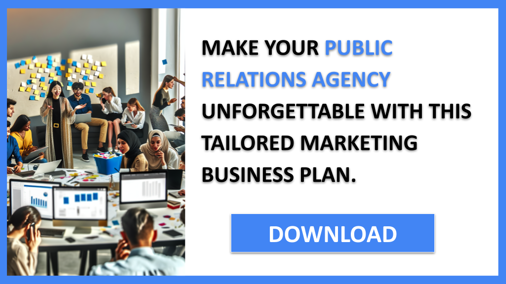 Business Plan Example for Public Relations Agency - Public Relations Agency Marketing Plan- CTA3